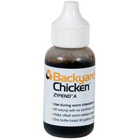 Backyard Chicken Zyfend A Chicken Dewormer Poultry Remedy 30mL Treats 90Gal