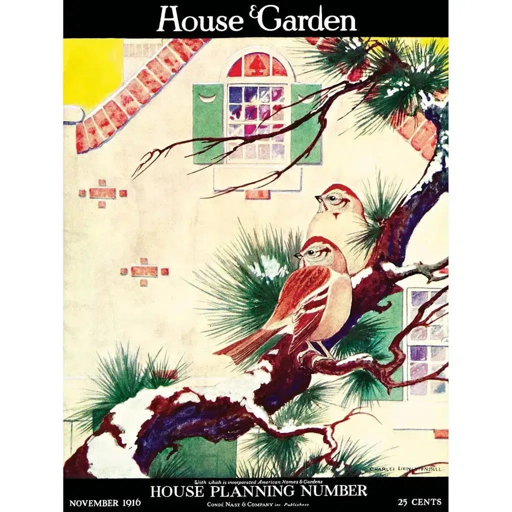 Backyard Sparrows 500 Piece Jigsaw Puzzle NYPC - BIG FRENCHIES