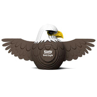 Bald Eagle 3D Cardboard Model Kit Eugy