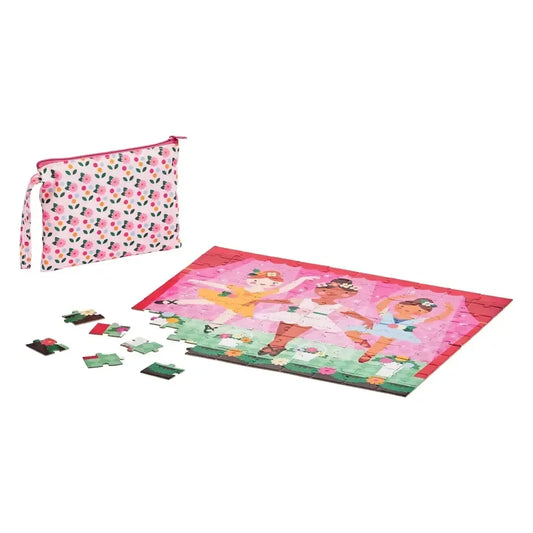 Ballerinas "On-the-Go" 49 Piece Double-Sided Jigsaw Puzzle Chronicle - BIG FRENCHIES