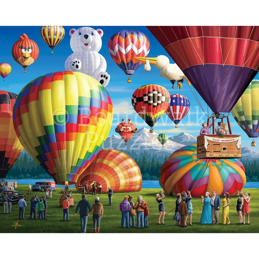 Balloon Launch 1000 Piece Jigsaw Puzzle Boardwalk - BIG FRENCHIES