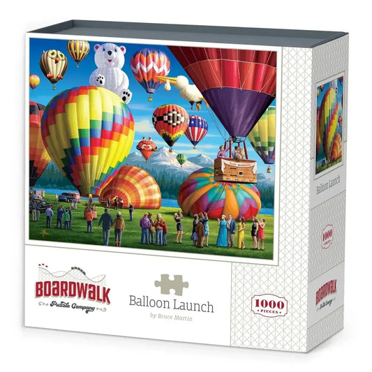 Balloon Launch 1000 Piece Jigsaw Puzzle Boardwalk - BIG FRENCHIES
