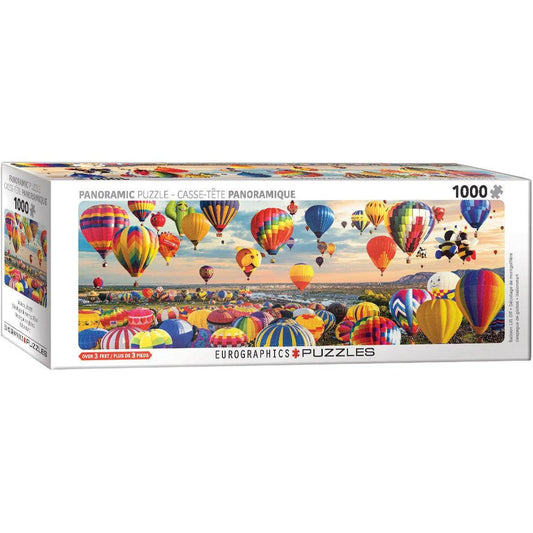 Balloon Lift Off 1000 Piece Panoramic Jigsaw Puzzle Eurographics - BIG FRENCHIES