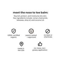 oogiebear nose to toe™ balm