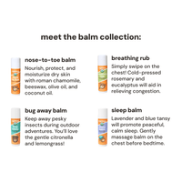 oogiebear 4-pack balm collection