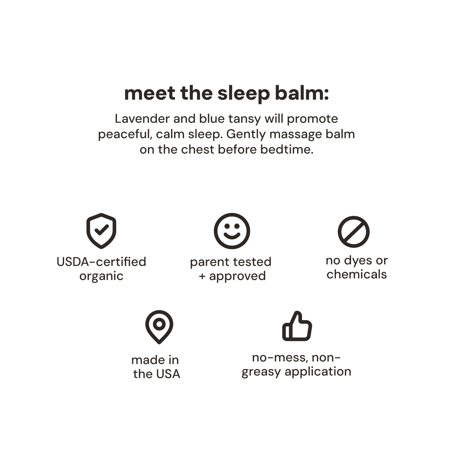 Oogiebear sleep balm