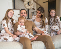 Bamboo Women’s Christmas Pajamas | Matching Holiday Family Set - Gingerbread - BIG FRENCHIES