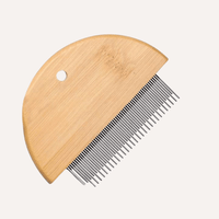 Tilley + Me Bamboo Flea Comb for Dogs & Cats – Gentle & Eco-Friendly