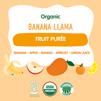 Organic Fruit Purée - Banana Llama