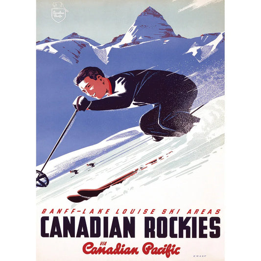 Banff Lake Louise Ski Areas 1000 Piece Jigsaw Puzzle Eurographics - BIG FRENCHIES