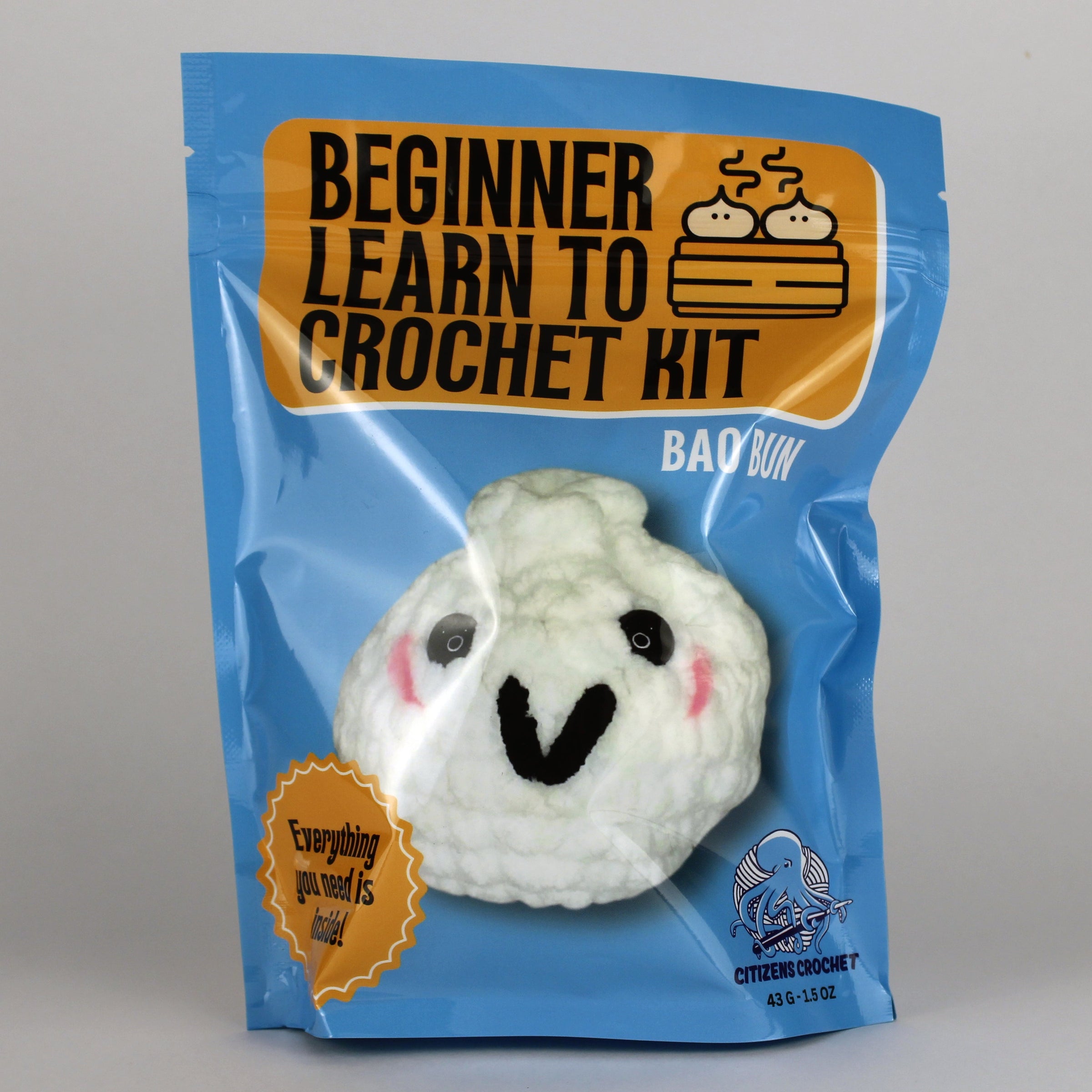 Bao Bun Learn to Crochet Kit