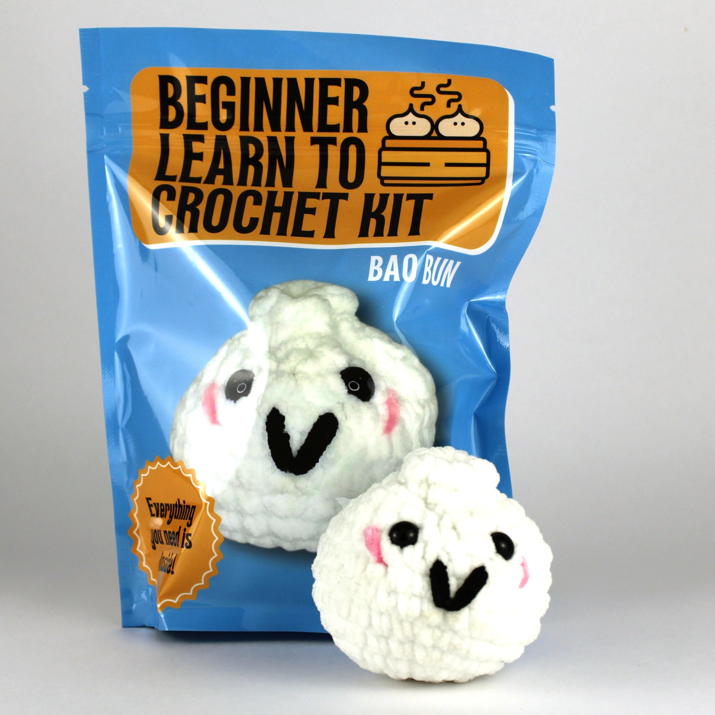 Bao Bun Learn to Crochet Kit