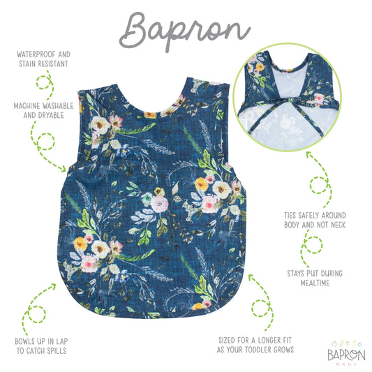 Boho Floral Bapron - BIG FRENCHIES