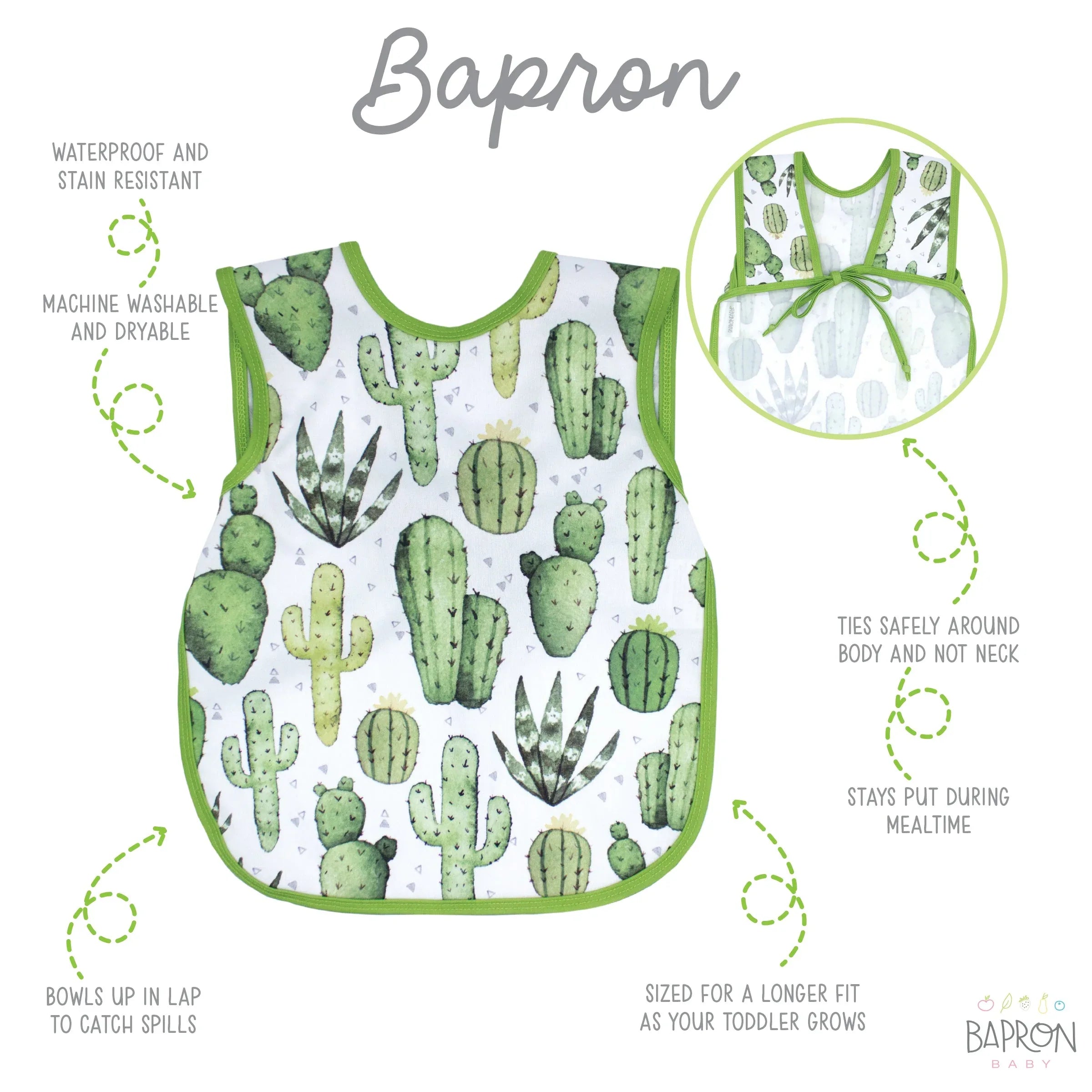 Desert Cactus Bapron - BIG FRENCHIES
