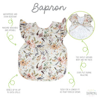 Delilah Floral Flutter Bapron - BIG FRENCHIES
