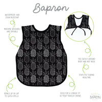 Pineapple Monochrome Bapron - BIG FRENCHIES