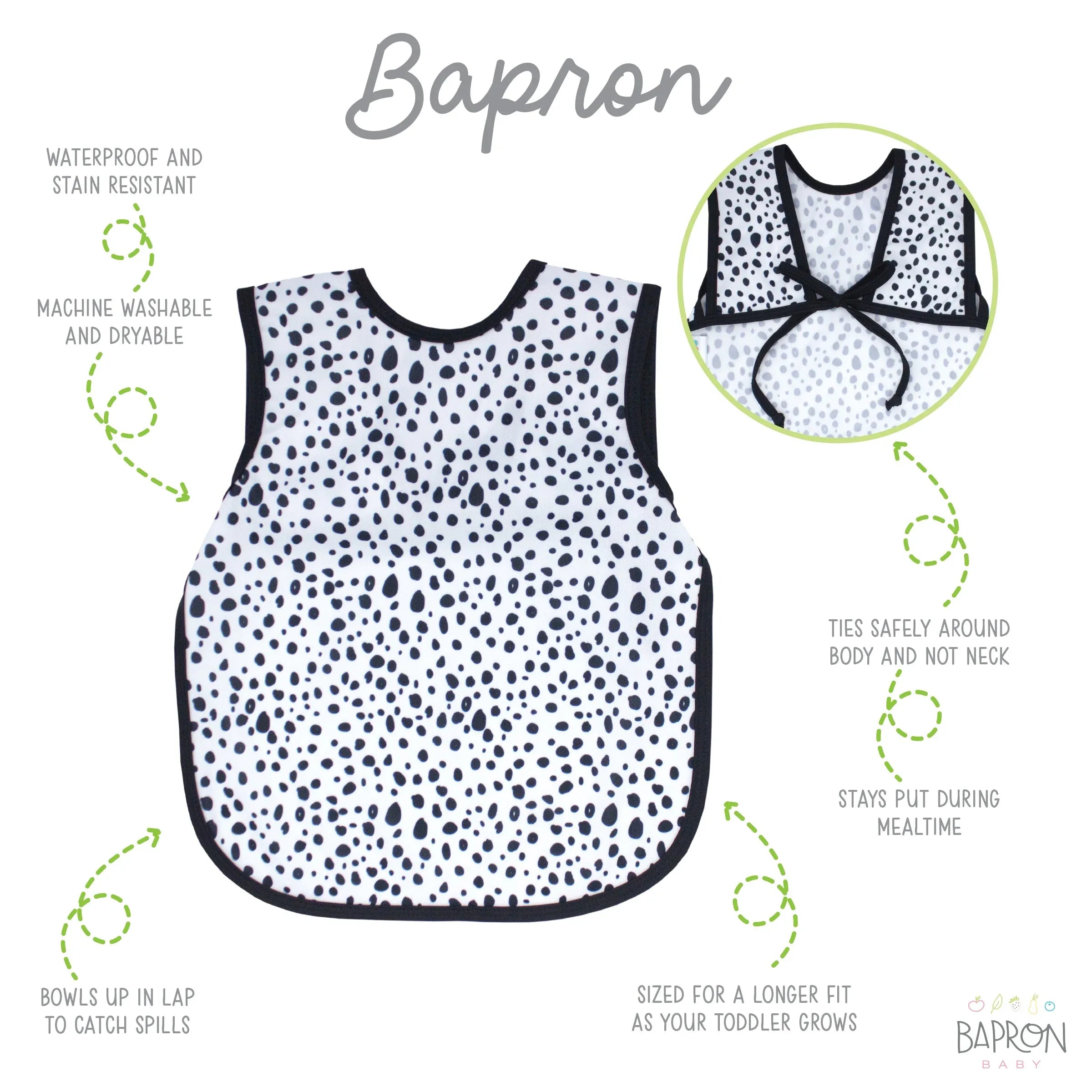 Organic Dot Bapron - BIG FRENCHIES