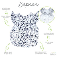 Organic Dot Flutter Bapron - BIG FRENCHIES