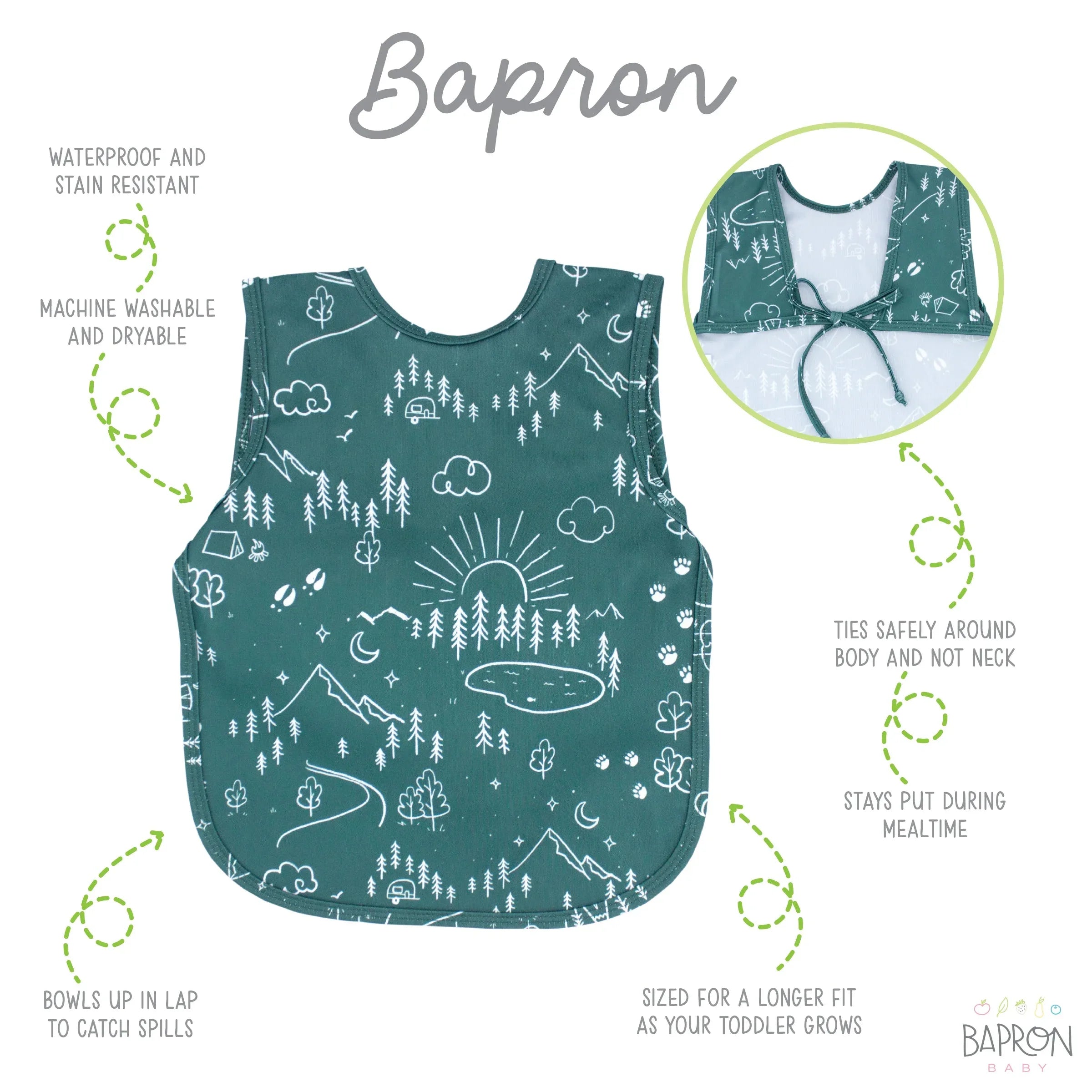 Pine Forest Bapron - BIG FRENCHIES