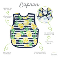 Summer Stripes - Pineapple Bapron SALE - BIG FRENCHIES