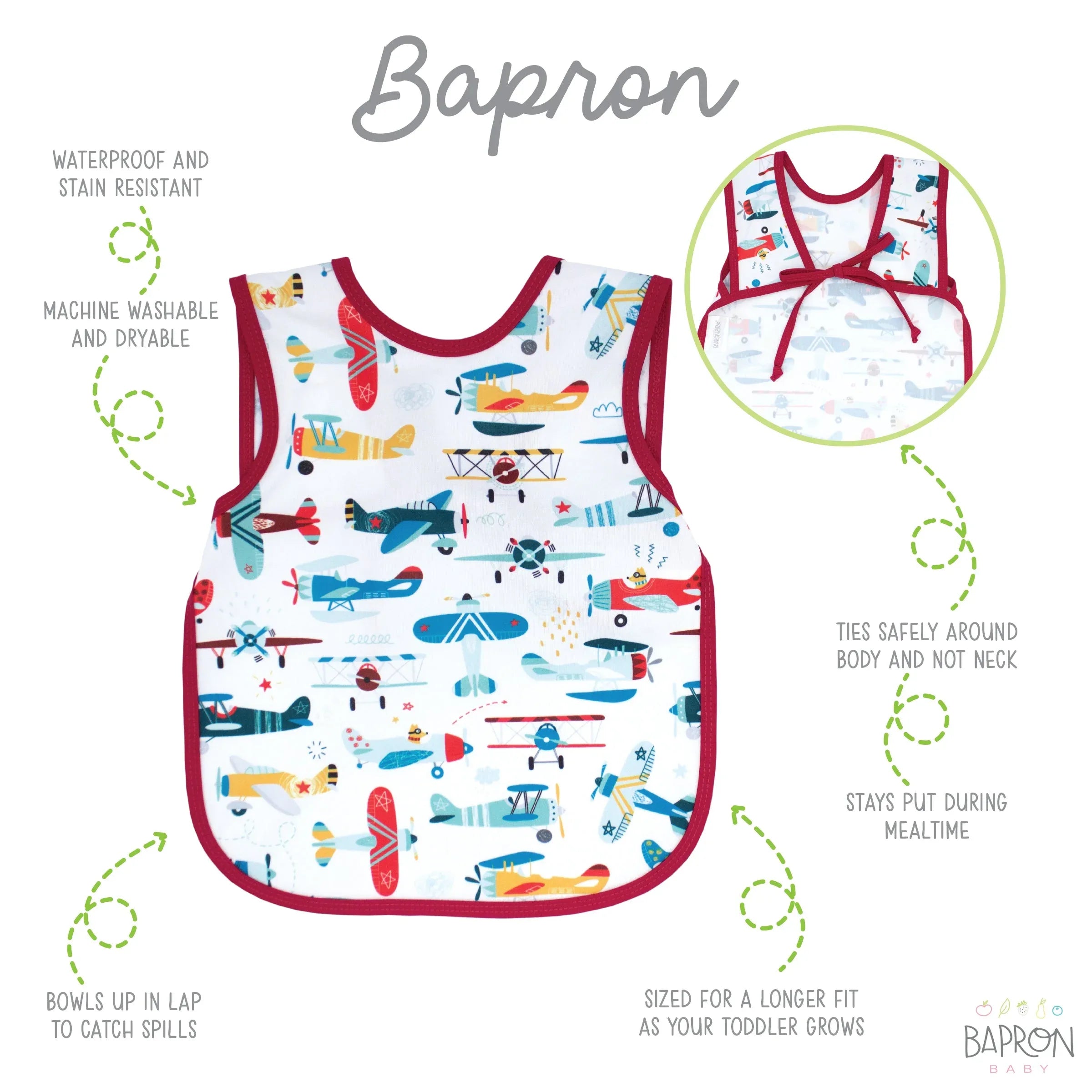 Retro Airplanes Bapron - BIG FRENCHIES
