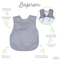 Solid Slate Minimalist Bapron - BIG FRENCHIES