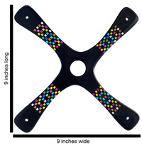 Competition Boomerang - Black Barcelona Boomerangs - Carbon infused