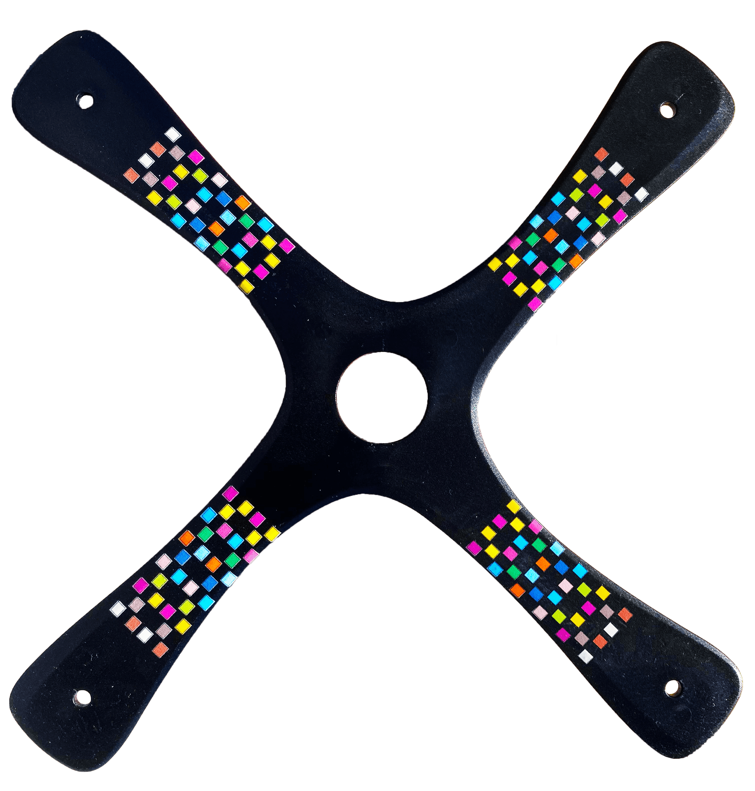 Competition Boomerang - Black Barcelona Boomerangs - Carbon infused