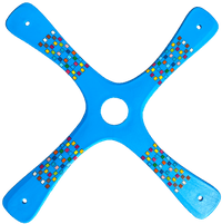 Competition Boomerang Blue Barcelona Boomerangs - Beginner throwers