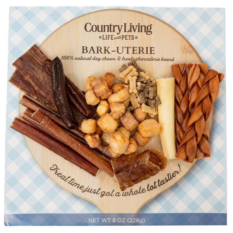 Country Living Bark-Uterie Board – Charcuterie-Inspired Natural Dog Treats Variety | Single-Ingredient, High-Protein, Grain-Free | All Breeds & Sizes - BIG FRENCHIES