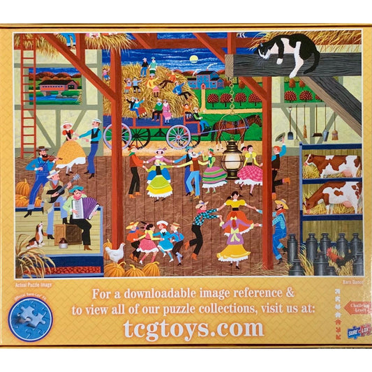 Barn Dance Art Gallery 300 Piece Jigsaw Puzzle Sure Lox