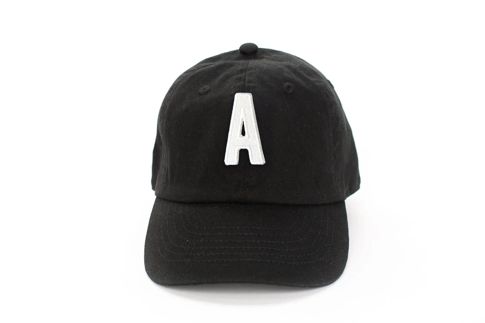 Black Letter Baseball Hat - BIG FRENCHIES