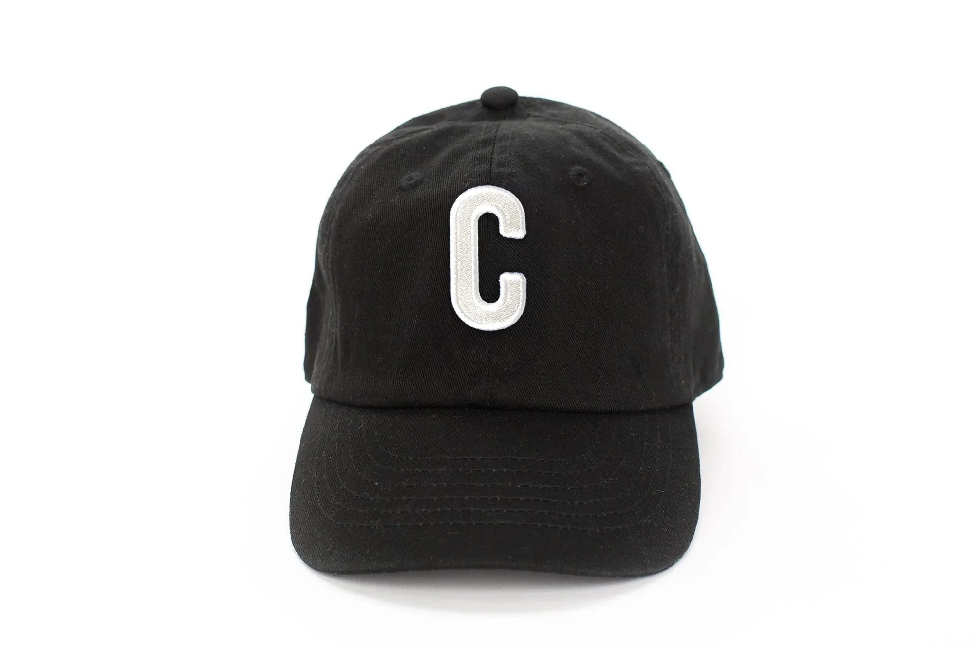 Black Letter Baseball Hat - BIG FRENCHIES