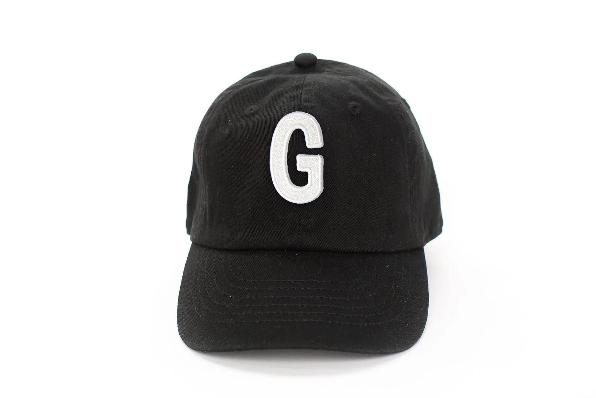 Black Letter Baseball Hat - BIG FRENCHIES