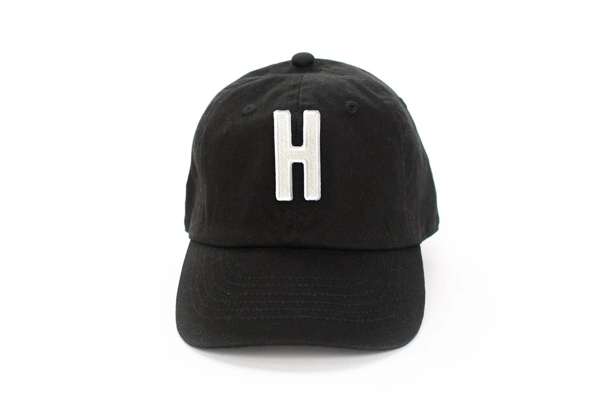 Black Letter Baseball Hat - BIG FRENCHIES
