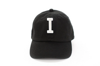 Black Letter Baseball Hat - BIG FRENCHIES