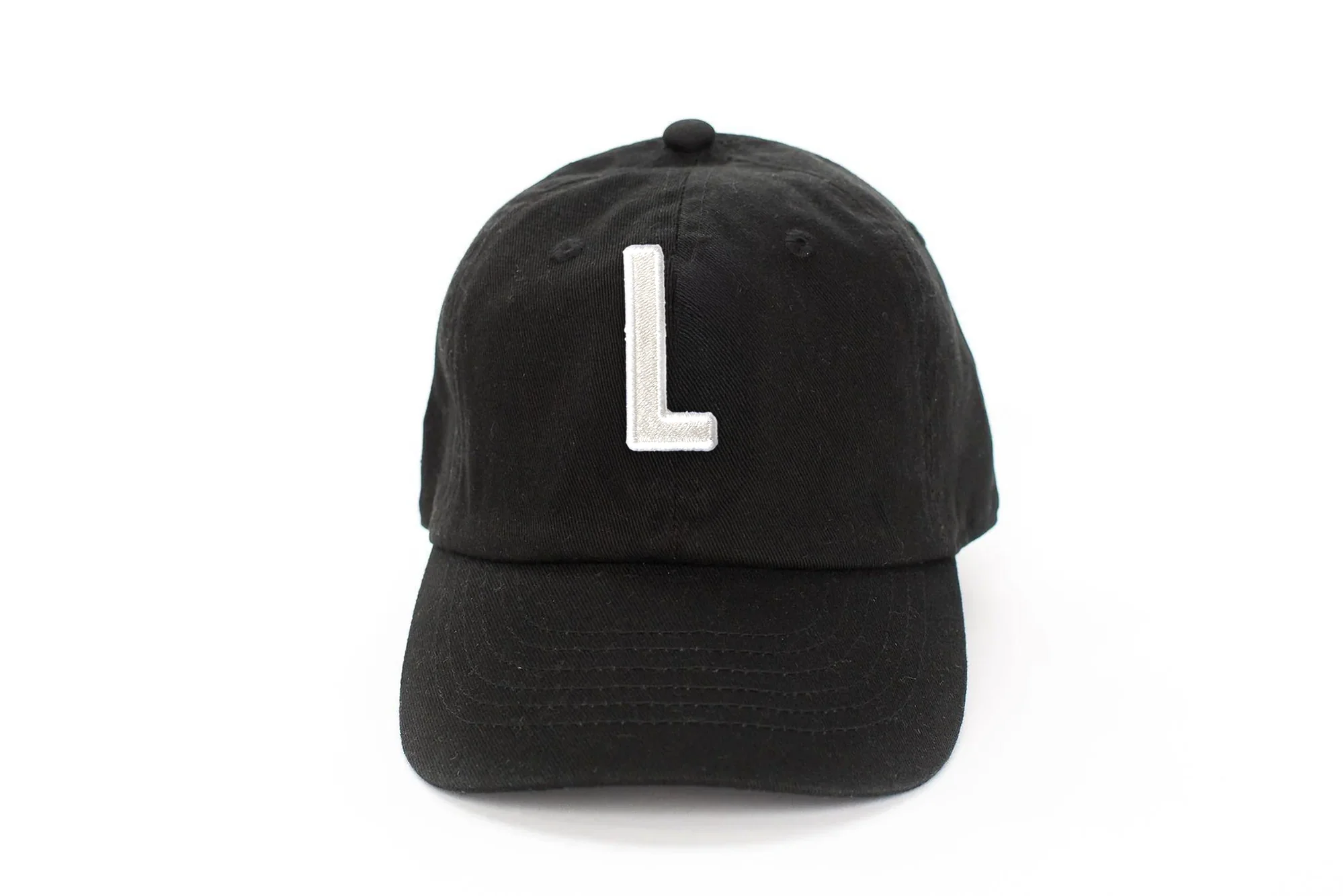 Black Letter Baseball Hat - BIG FRENCHIES