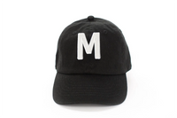 Black Letter Baseball Hat - BIG FRENCHIES