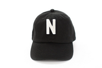Black Letter Baseball Hat - BIG FRENCHIES