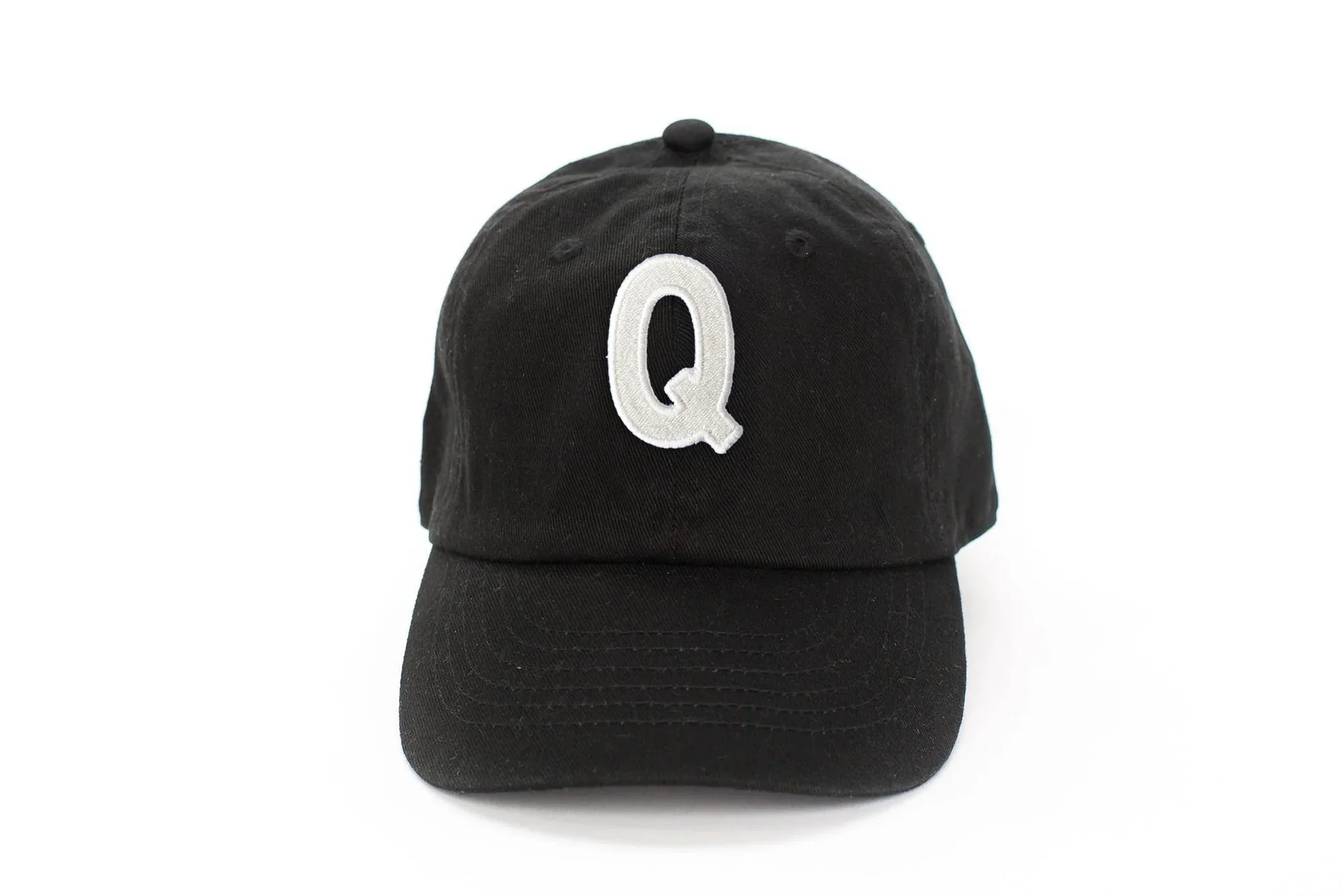 Black Letter Baseball Hat - BIG FRENCHIES