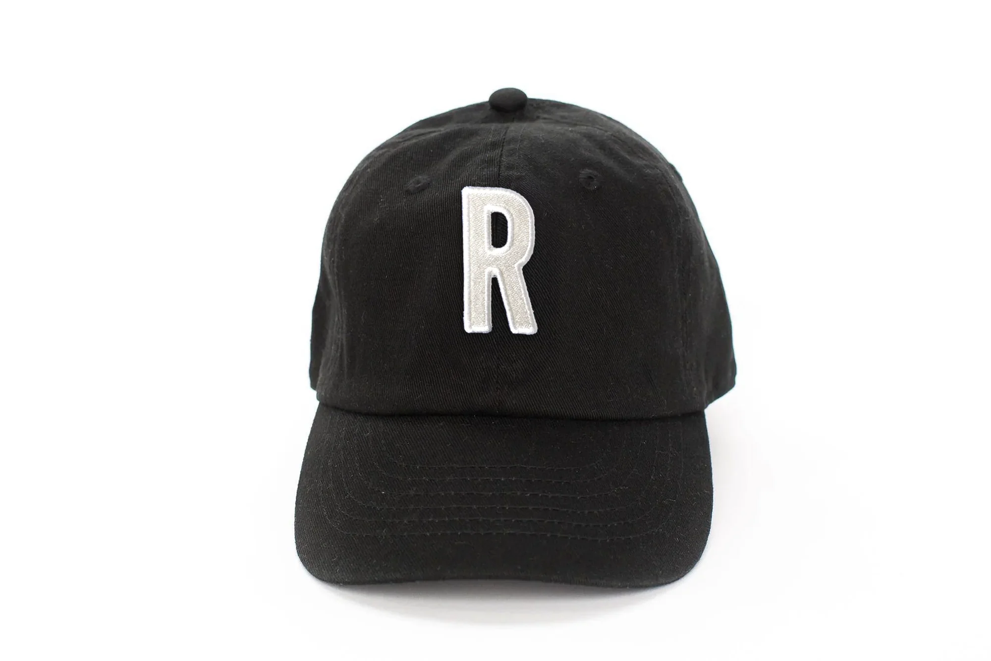 Black Letter Baseball Hat - BIG FRENCHIES