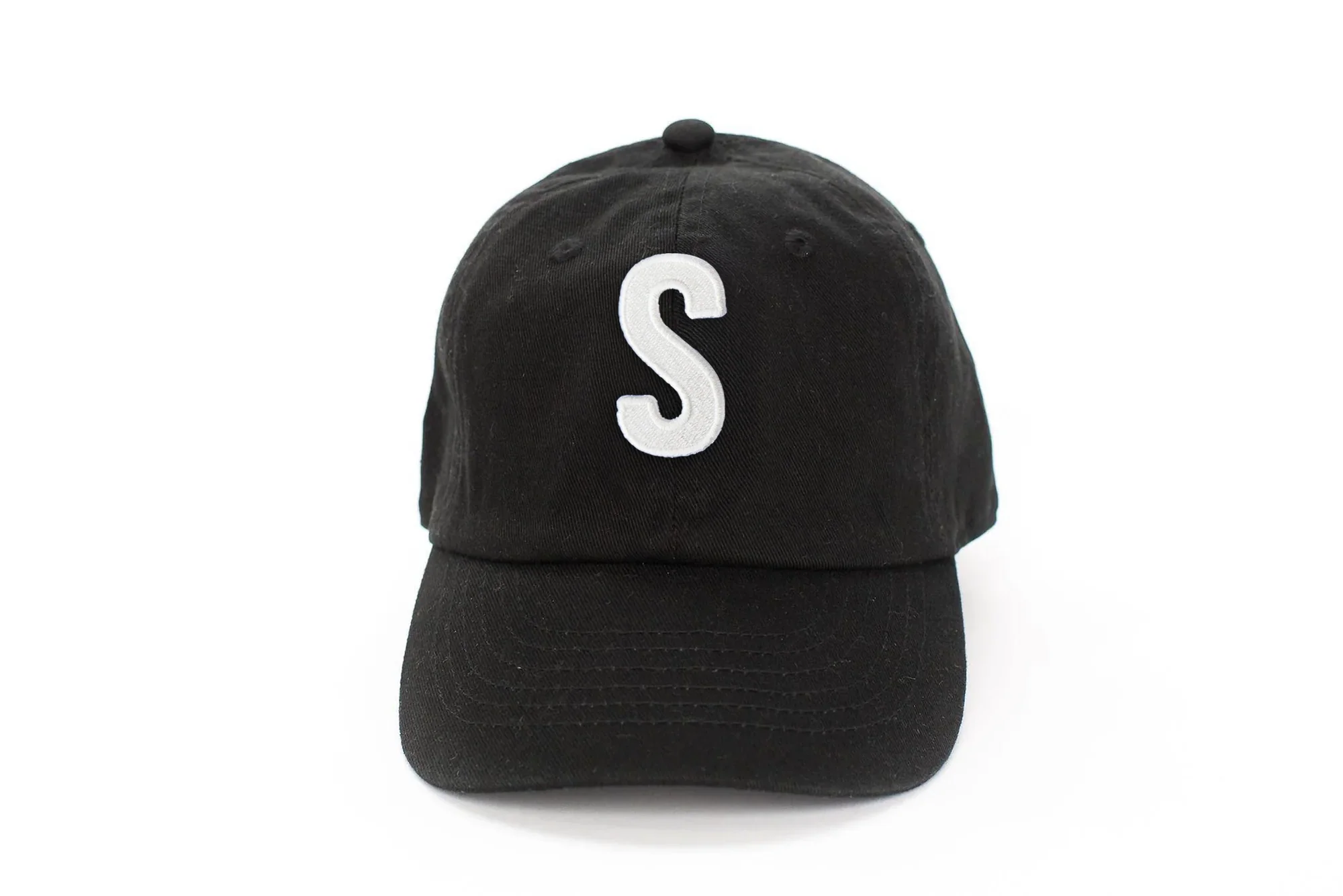 Black Letter Baseball Hat - BIG FRENCHIES