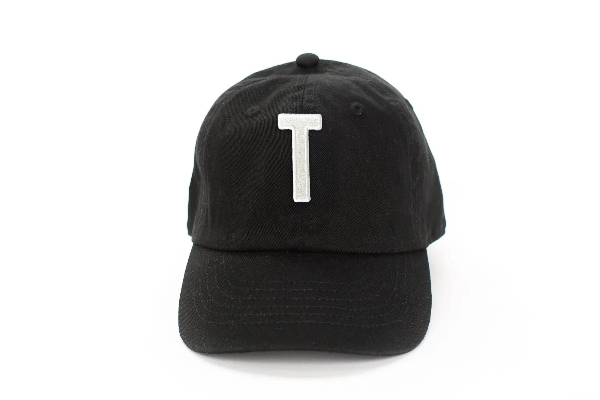 Black Letter Baseball Hat - BIG FRENCHIES