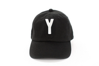 Black Letter Baseball Hat - BIG FRENCHIES