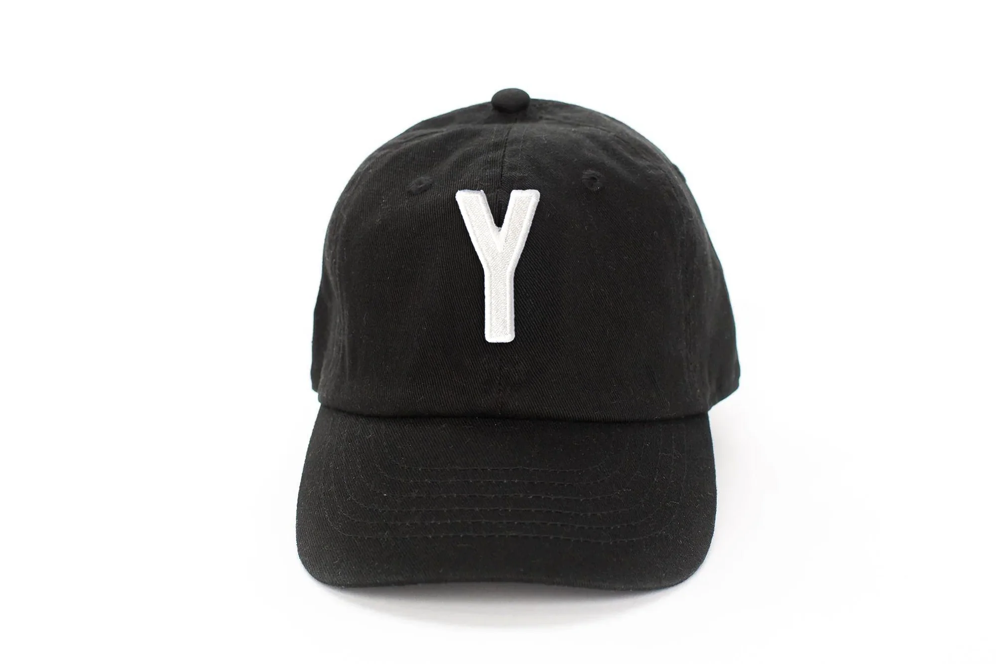 Black Letter Baseball Hat - BIG FRENCHIES
