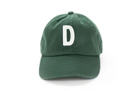 Hunter Green Letter Baseball Hat - BIG FRENCHIES