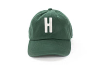 Hunter Green Letter Baseball Hat - BIG FRENCHIES