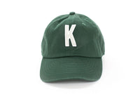 Hunter Green Letter Baseball Hat - BIG FRENCHIES