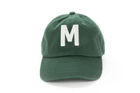 Hunter Green Letter Baseball Hat - BIG FRENCHIES