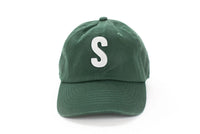 Hunter Green Letter Baseball Hat - BIG FRENCHIES